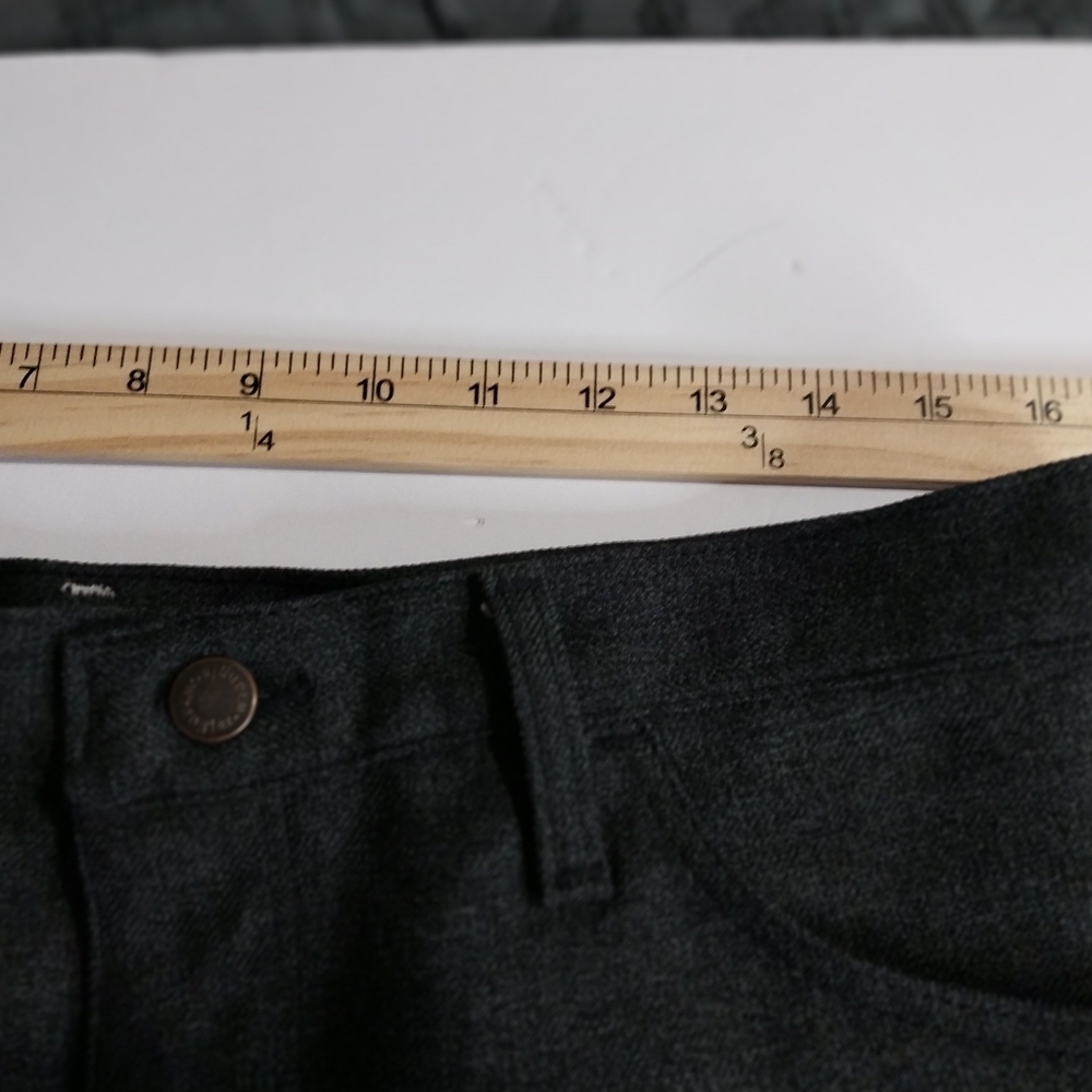 WRANGLER Mens Pants Formal , Casual. Polyester 36 sz. Gray Long 42" - Picture 6 of 10